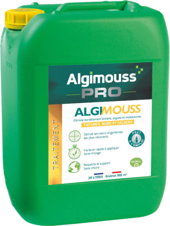 Algimouss pour enlever les liches, algues et moisissures
