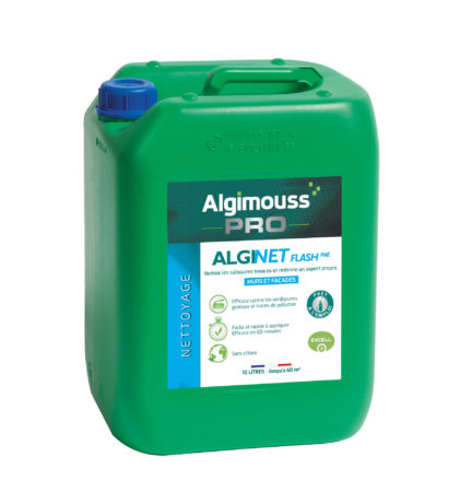 Nettoyant façade professionnel Alginet flash PAE 10L